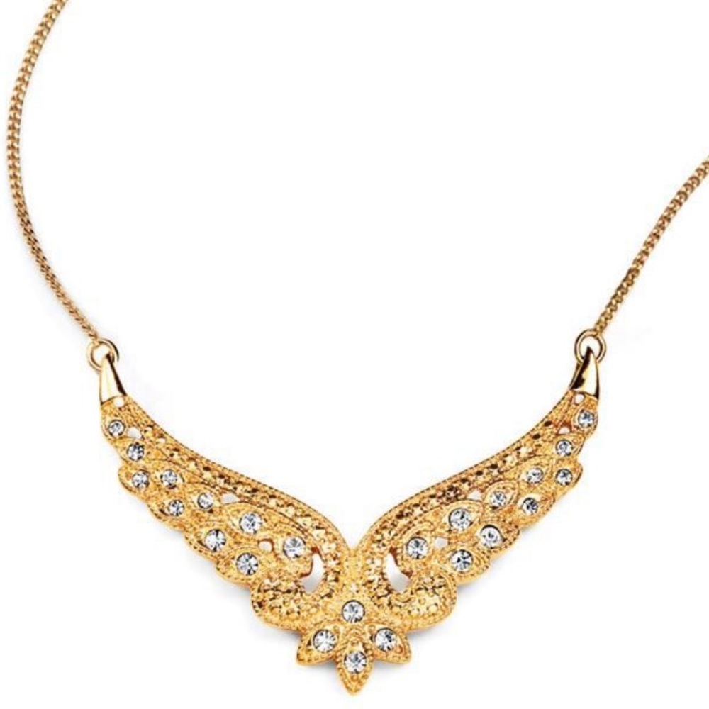 Angel wings necklace